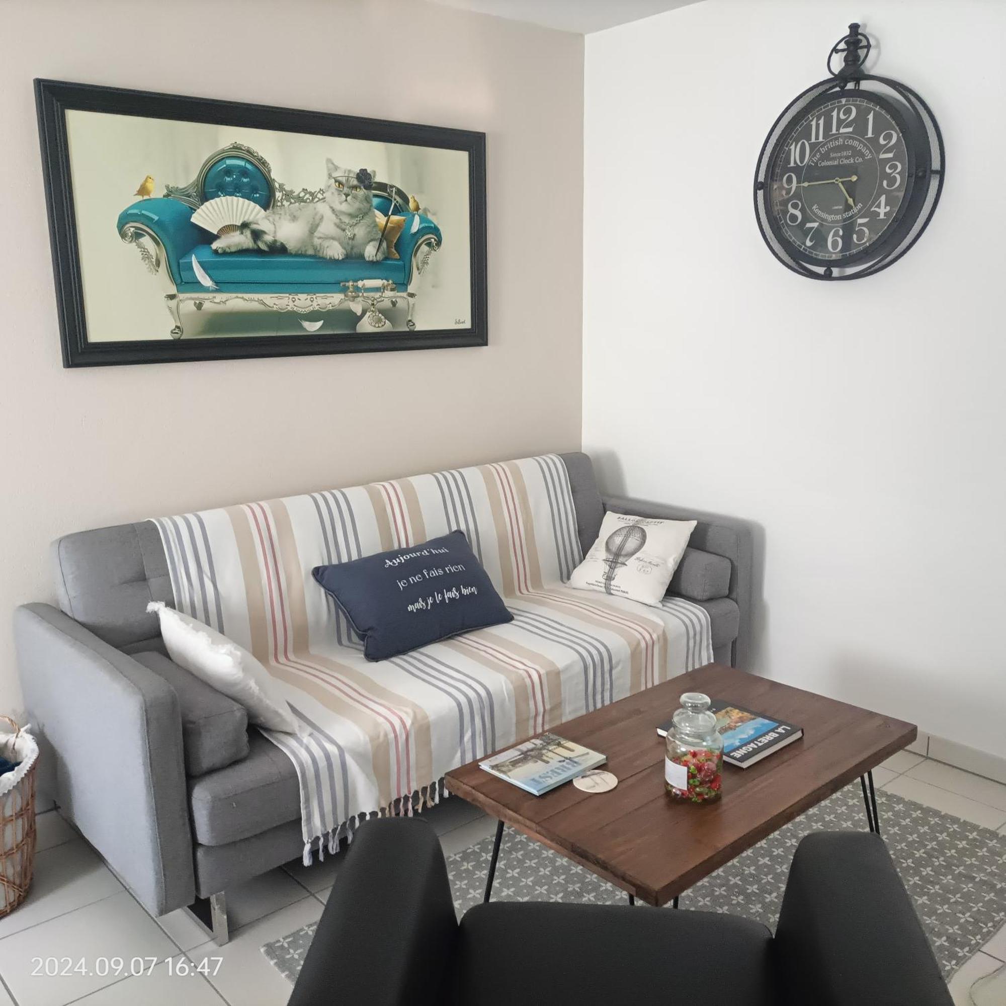 L'Escale N°13 :Appartement Standing Dans Residence Breszt Kültér fotó