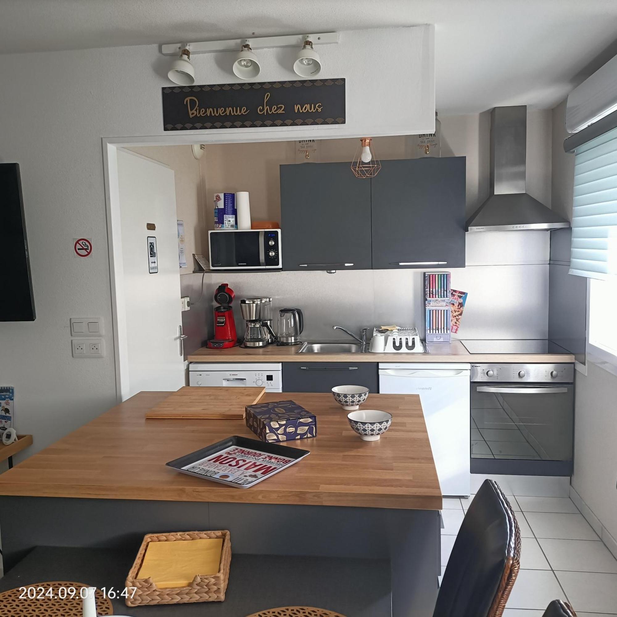 L'Escale N°13 :Appartement Standing Dans Residence Breszt Kültér fotó